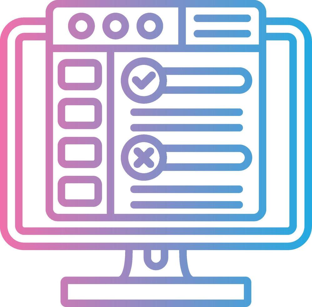 Testing Gradient Style Element vector