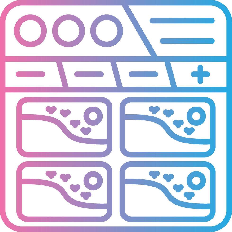 Tabs Modern Interface Badge vector