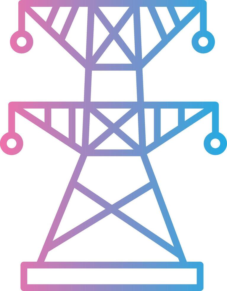 Electric Power Detailed UI Piece vector