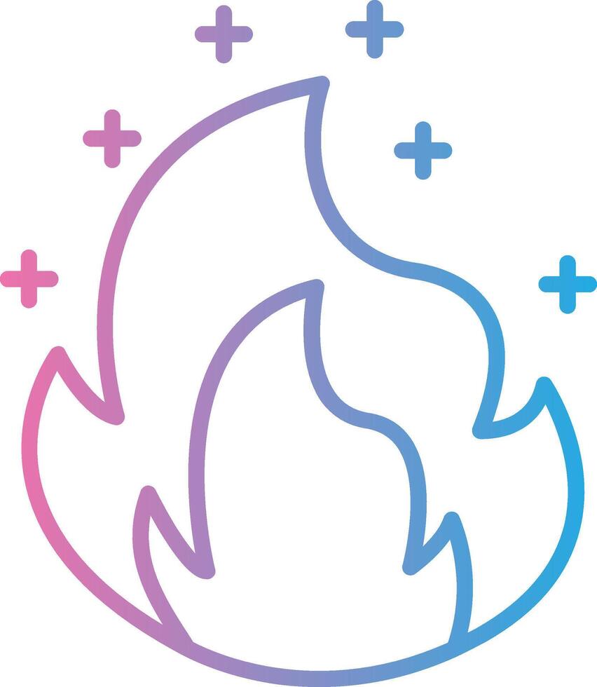 Fire Bright Flat Artwork vector