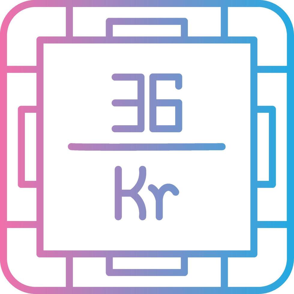 Krypton Pastel Color Graphic vector