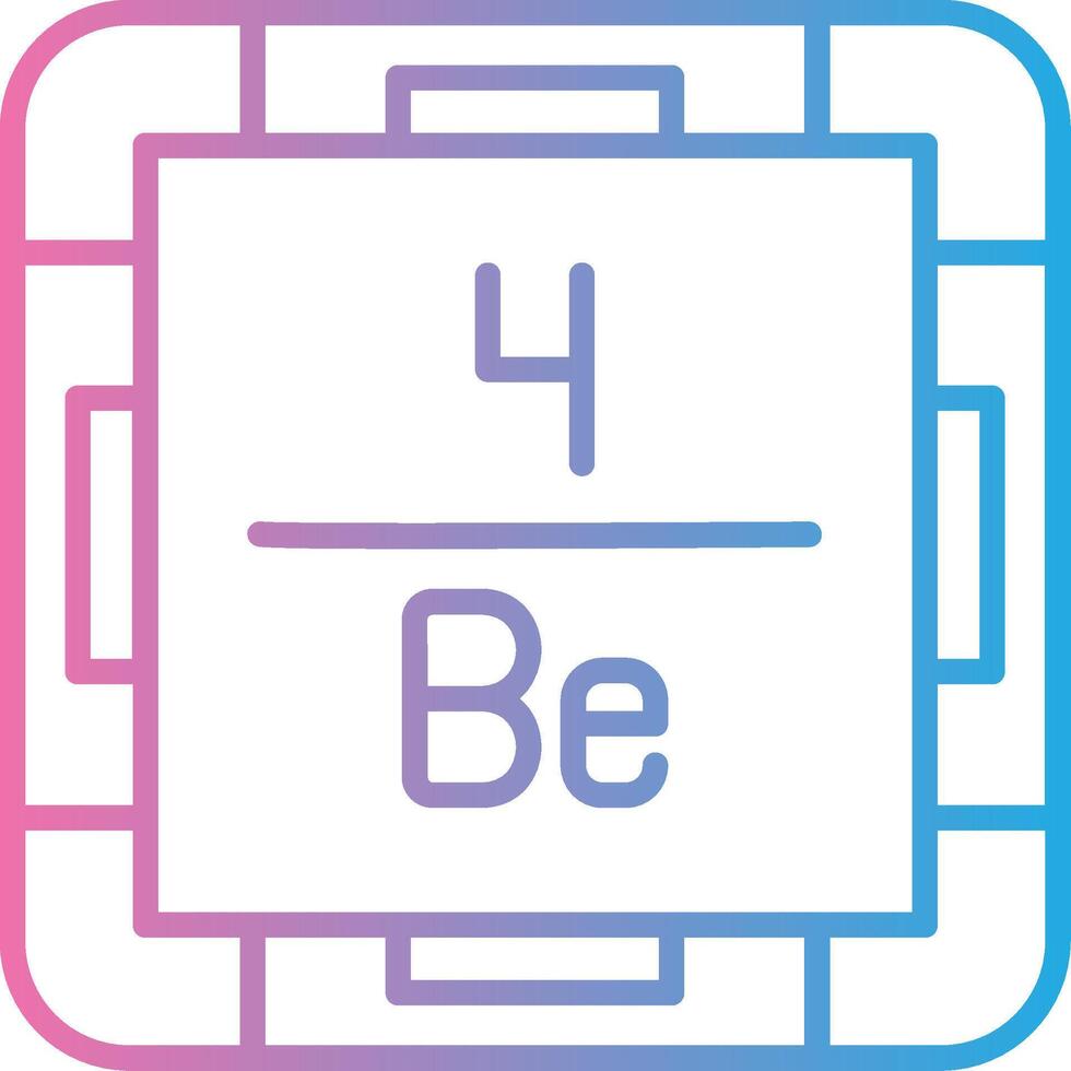 Beryllium Stylish UX Piece vector