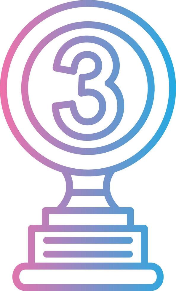 3rd Prize User Interface Mark vector