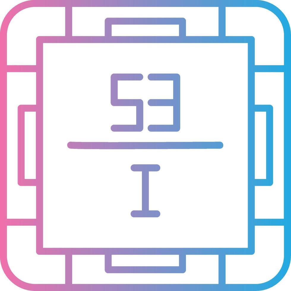 Iodine User Friendly Drawing vector