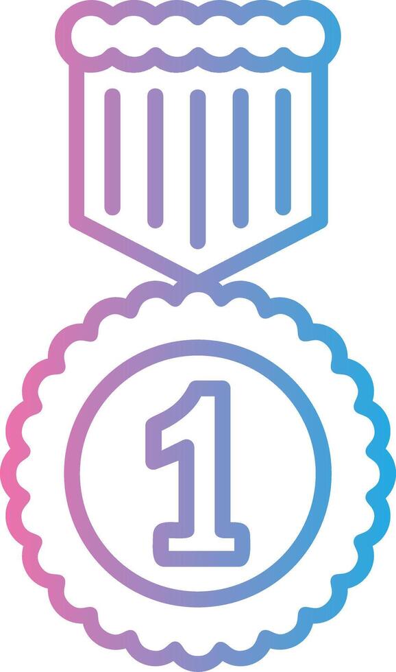 1st Prize UI Badge vector