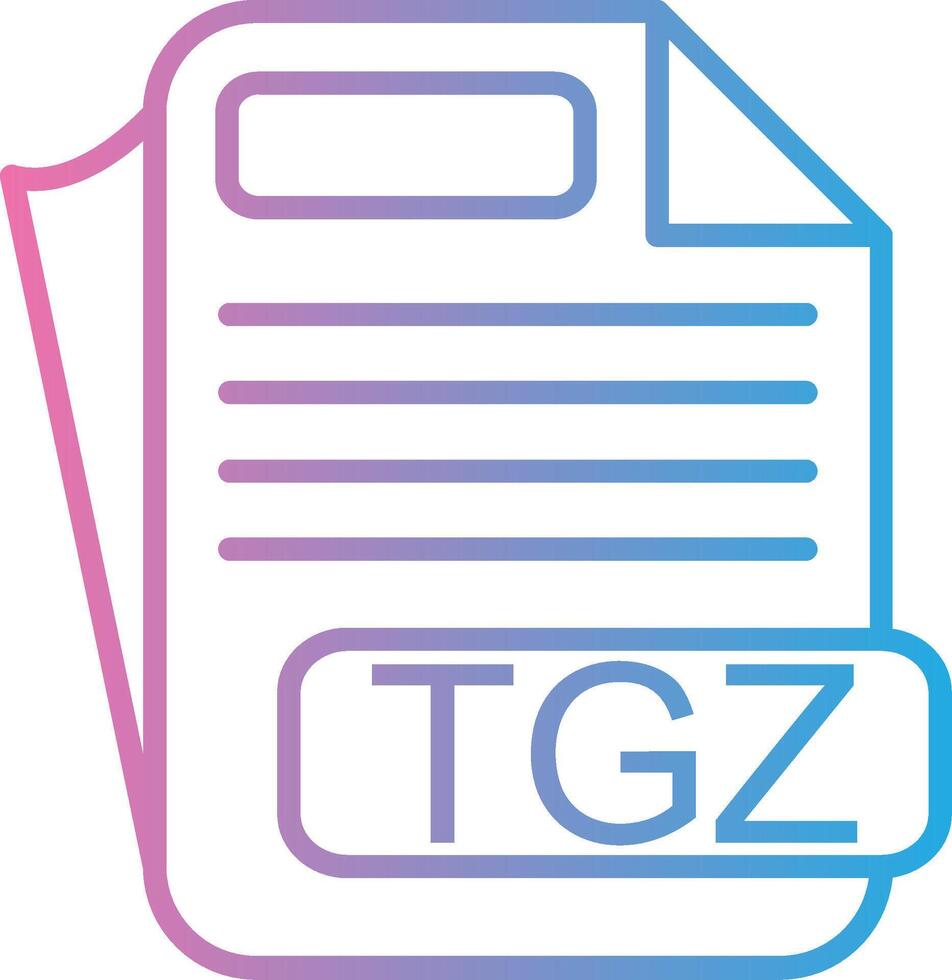 TGZ Dark Mode Symbol vector