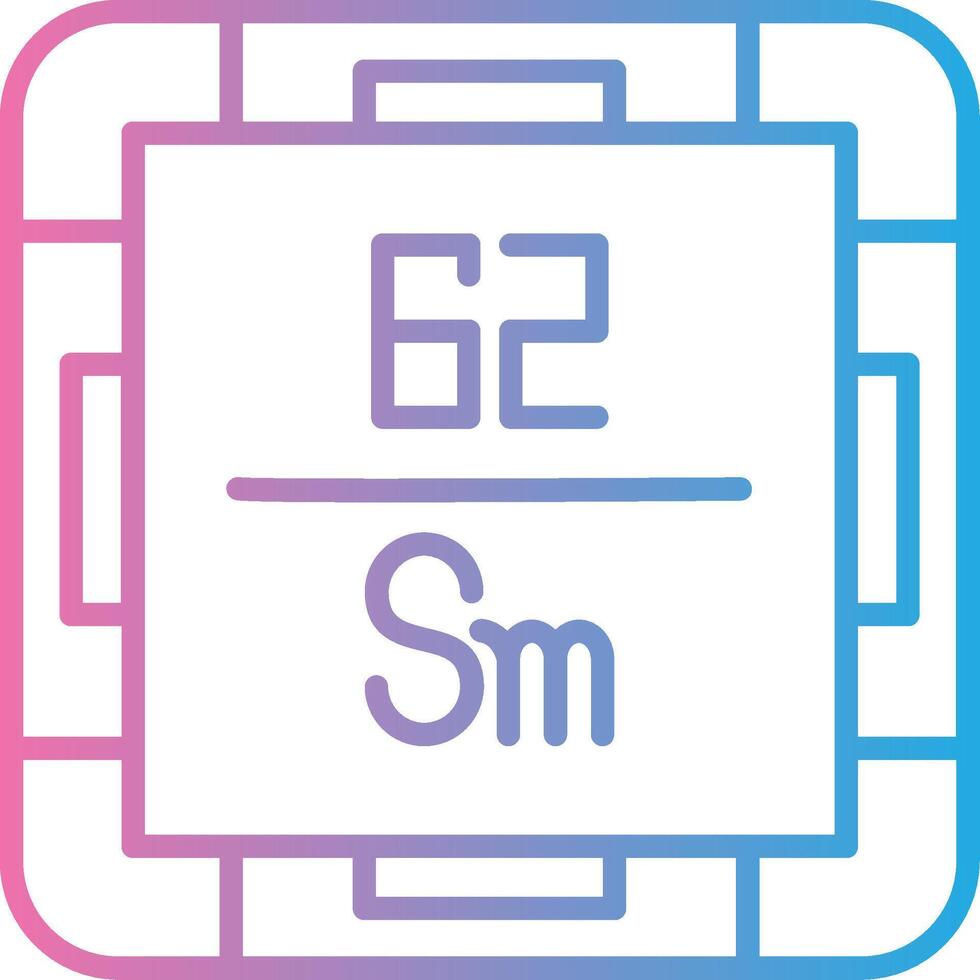 Samarium Tech Styled Form vector