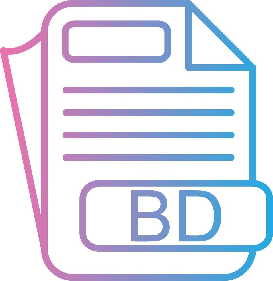 BD Shadowed Flat Design vector