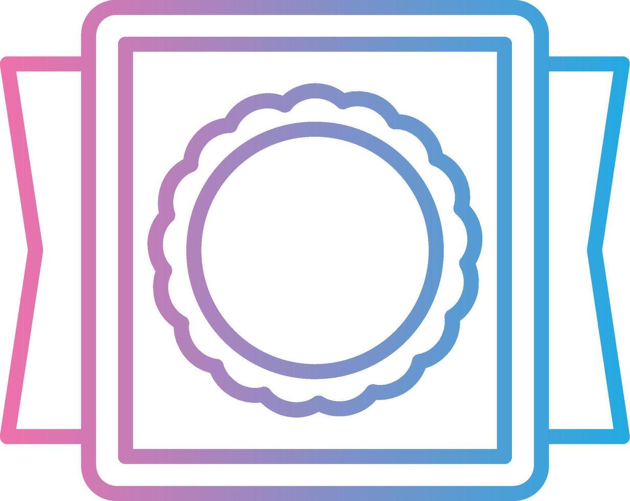 Banner Thin Line Element vector