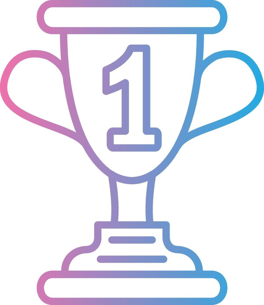 1st Prize Wireframe App Design vector