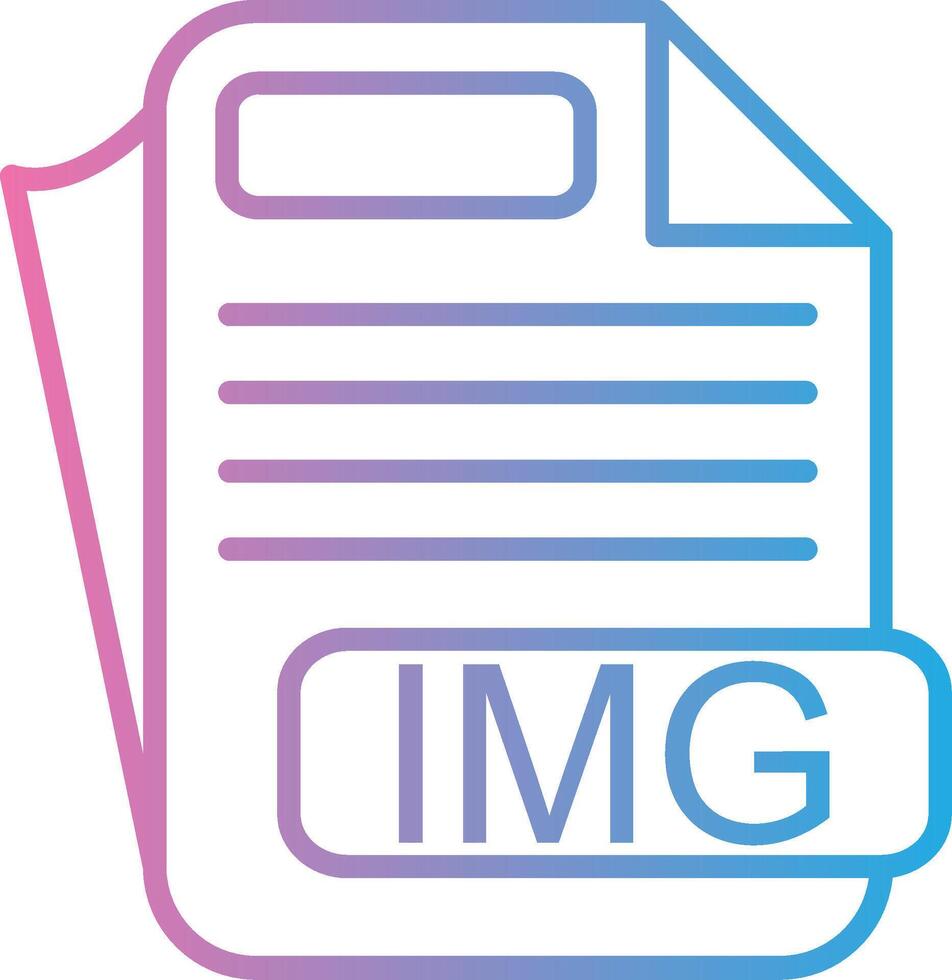IMG Shadowed Flat Design vector