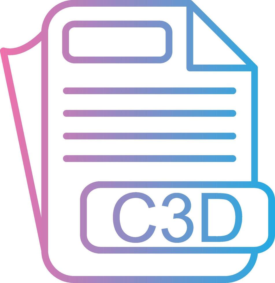 C3D Muted Tone Element vector