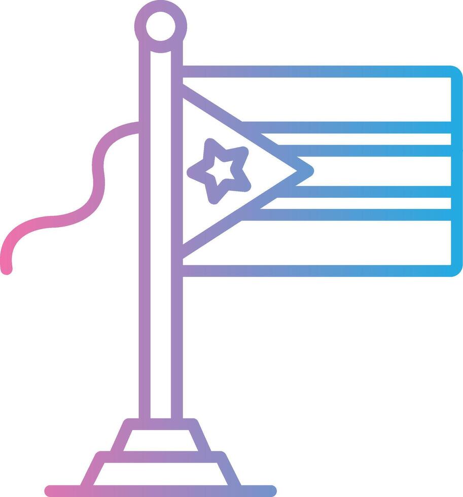 South Sudan Flag Vibrant Visual Object vector