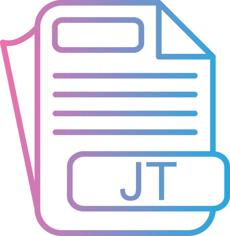 JT Futuristic UI Mark vector