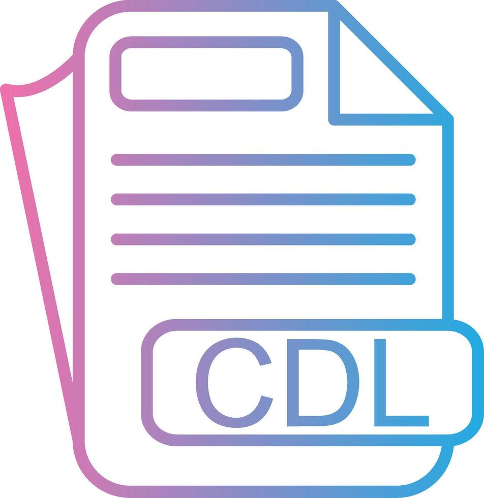 CDL Web Style Graphic vector