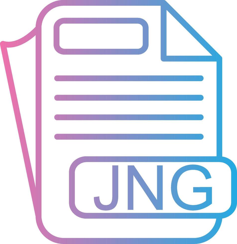 JNG Modern Tech Object vector