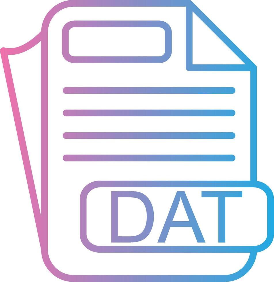 DAT Creative Sketch Element vector