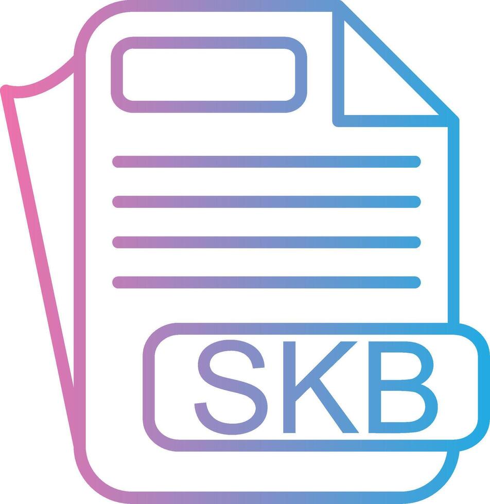 SKB Bright Flat Artwork vector