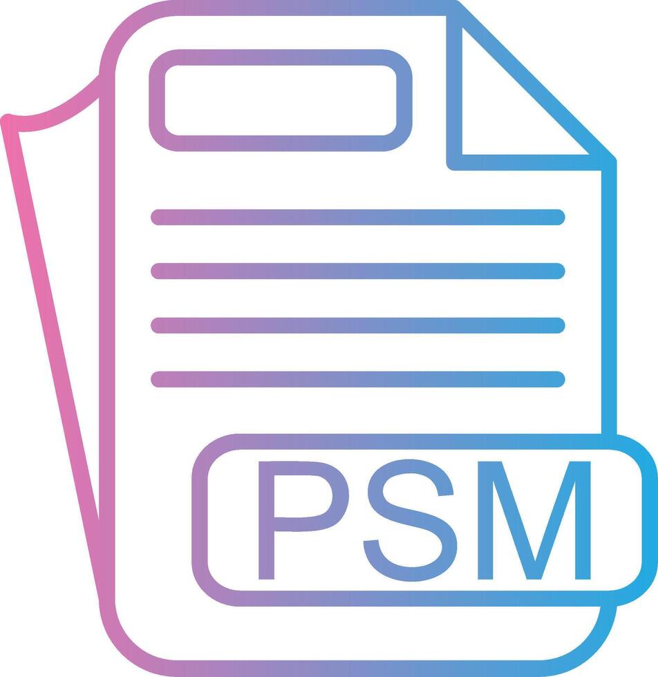 PSM Minimal Art Object vector