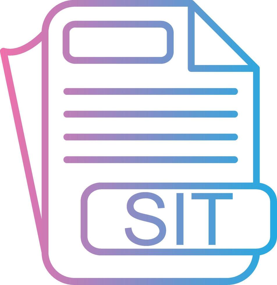 SIT Tech Styled Form vector