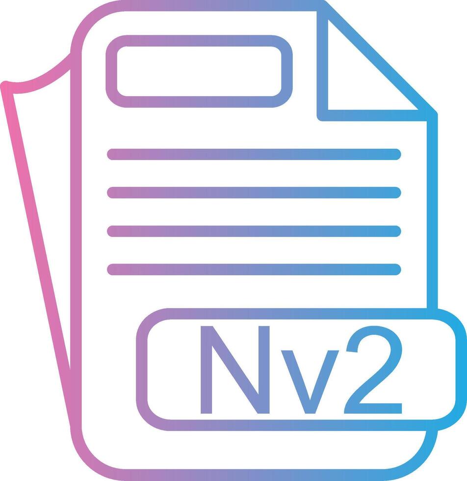 Nv2 App Focused Design vector