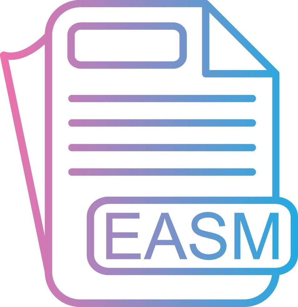 EASM 3D Interface Shape vector