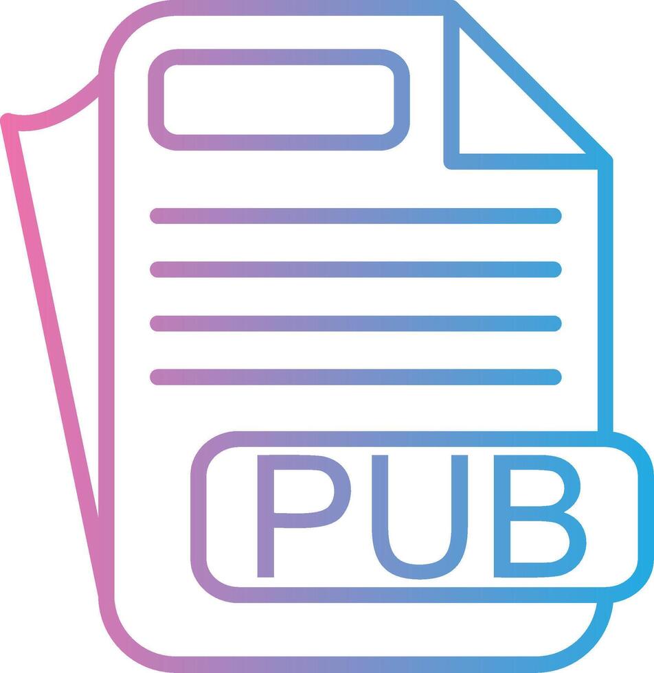 PUB Custom Line Element vector