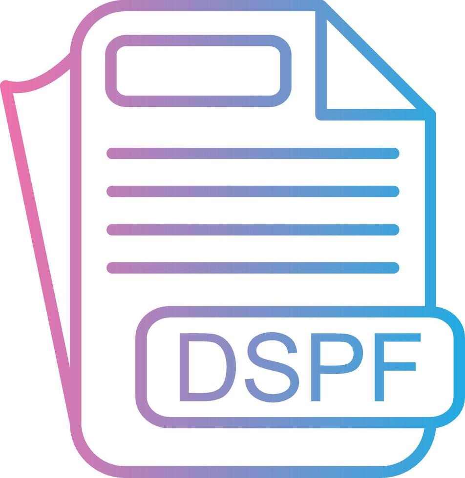 DSPF App Based UI Graphic vector
