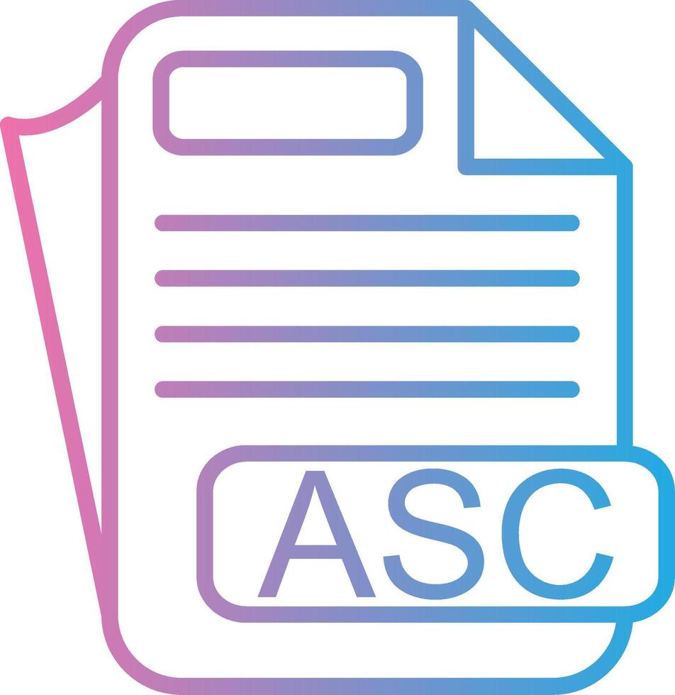 ASC Geometric App Mark vector