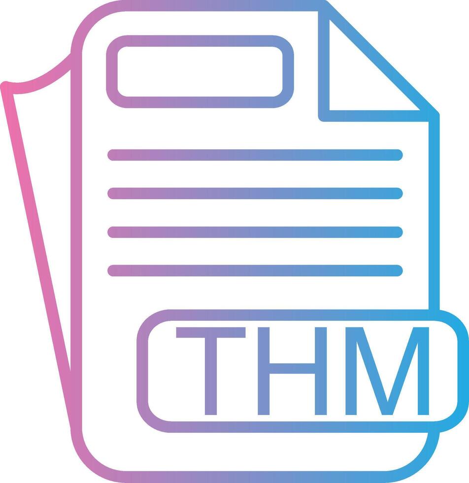 THM Digital App Concept vector