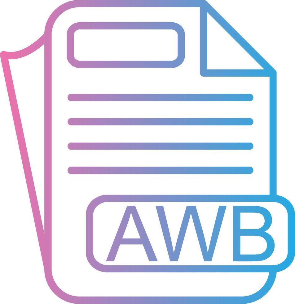 AWB Bright Tone Visual vector