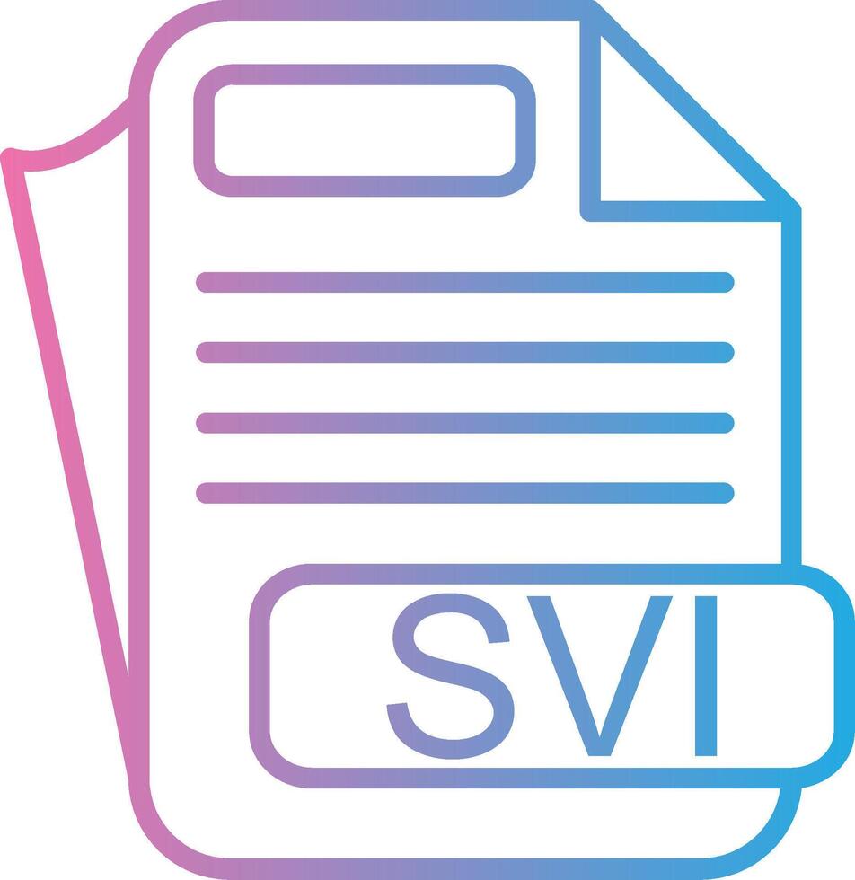 SVI Bold App Graphic vector