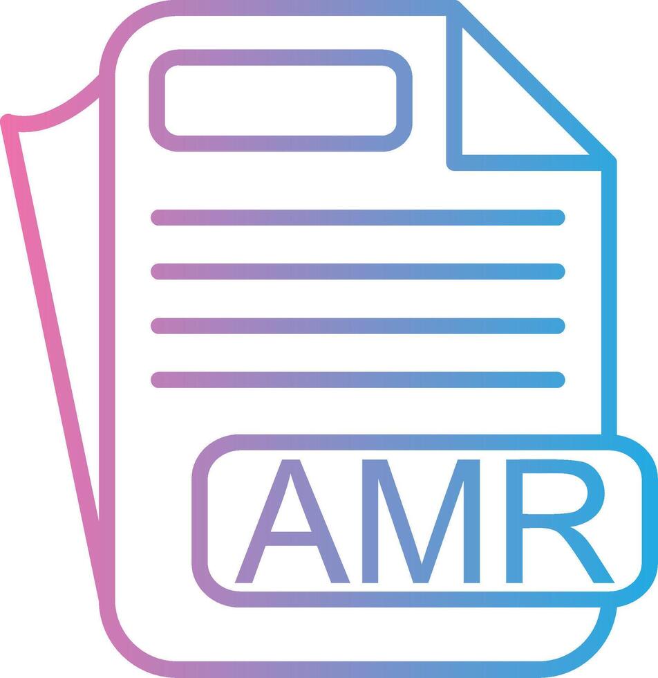 AMR Clean UI Concept vector