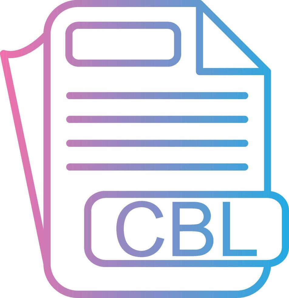 CBL Vibrant Visual Object vector