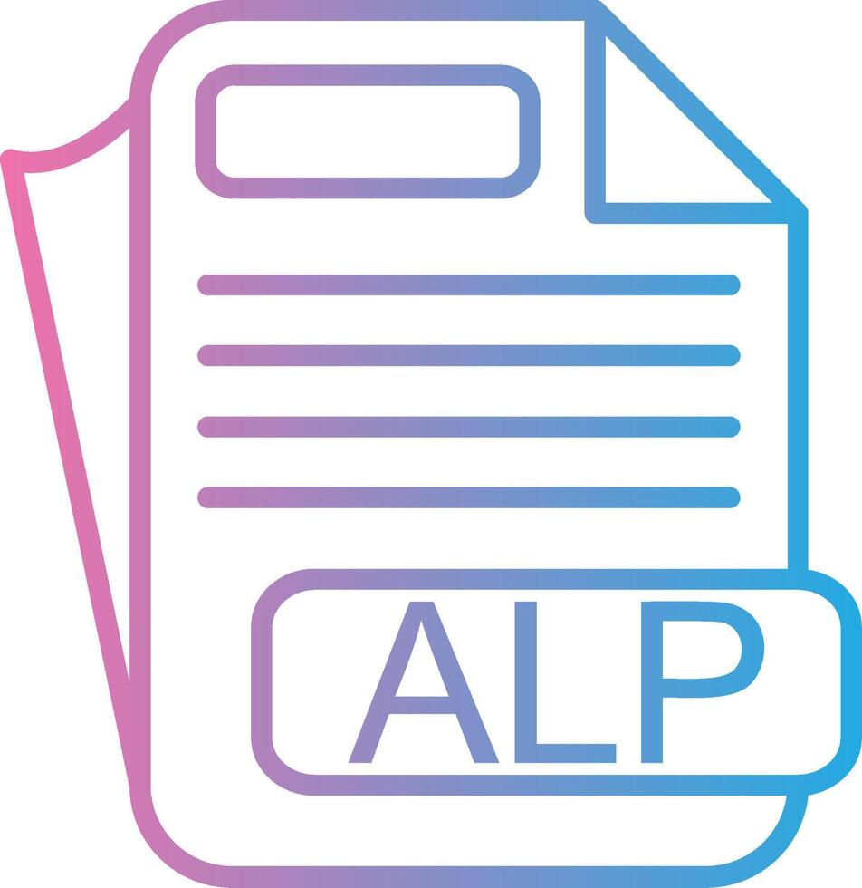 ALP Muted Tone Element vector