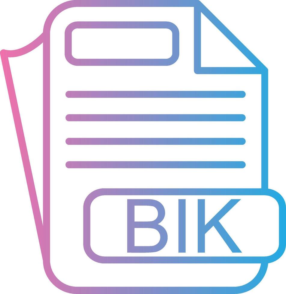 BIK Vibrant Visual Object vector