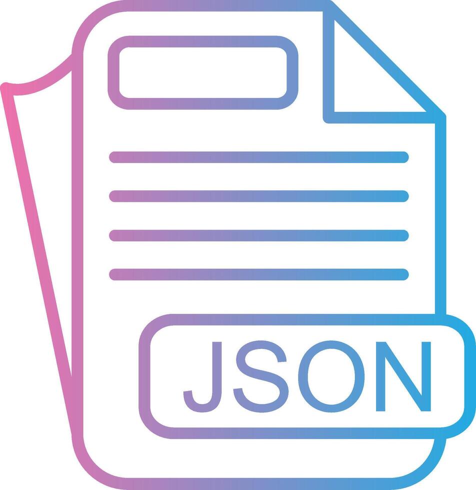 JSON User Friendly Drawing vector