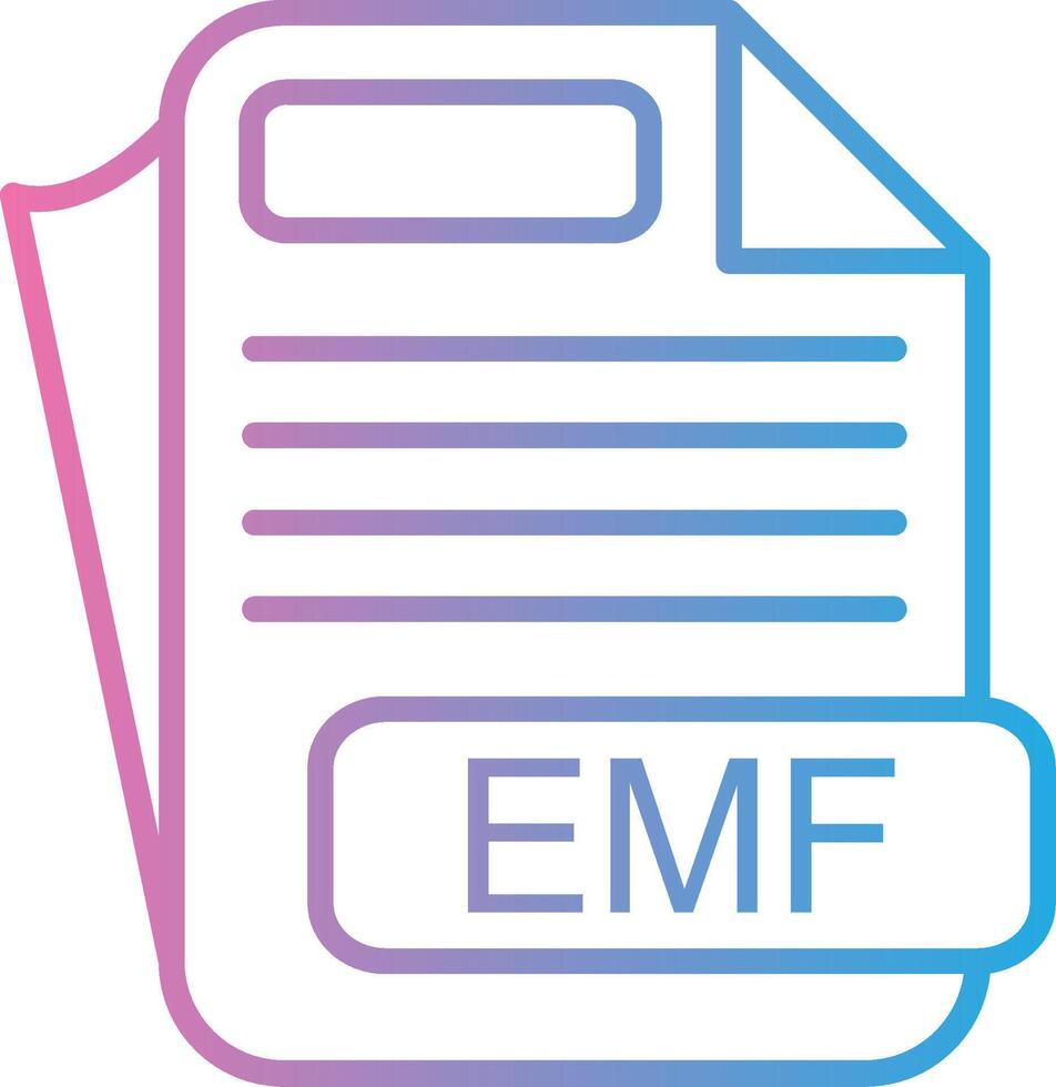 EMF Minimal UI Element vector