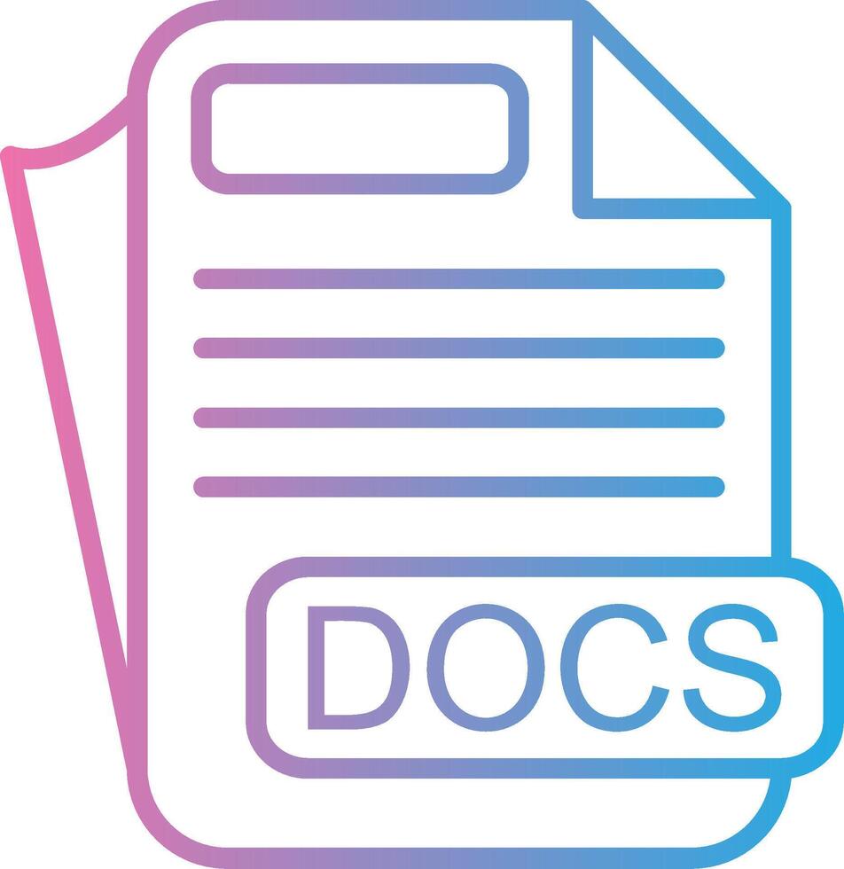 DOCS Creative Sketch Element vector