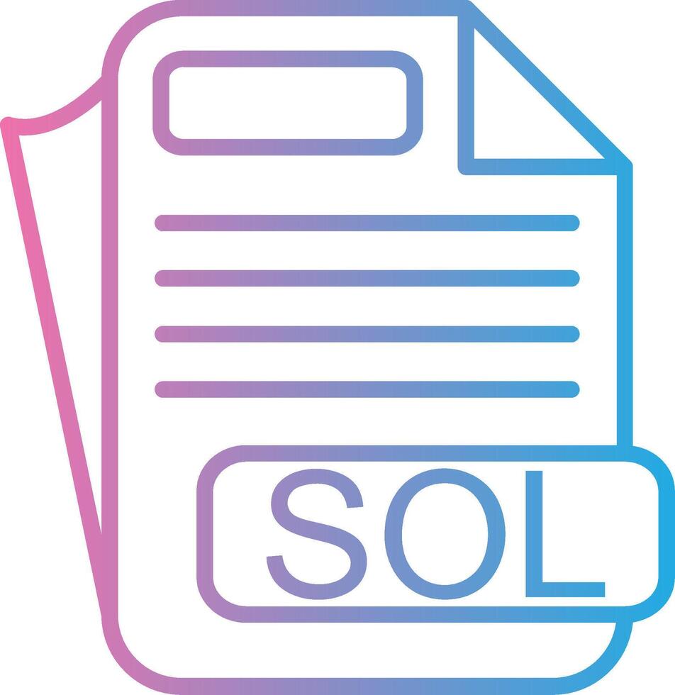 SOL Digital App Concept vector