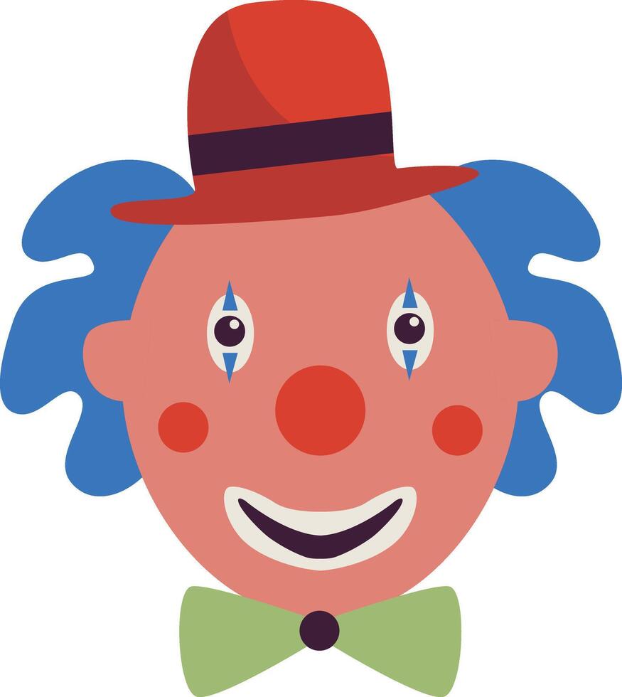 Circus Clown Illustration vector