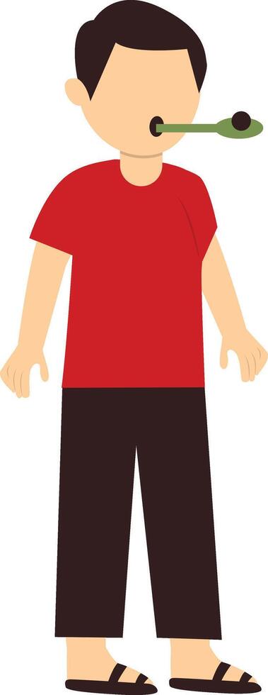 Indonesia Independence Day Games Illustration in Cartoon Design vector