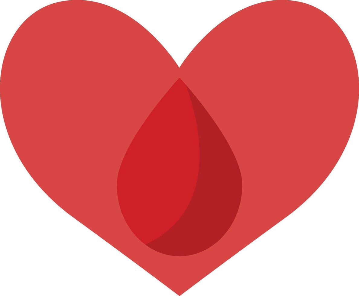Blood Donor Element Isolated on White Background. vector