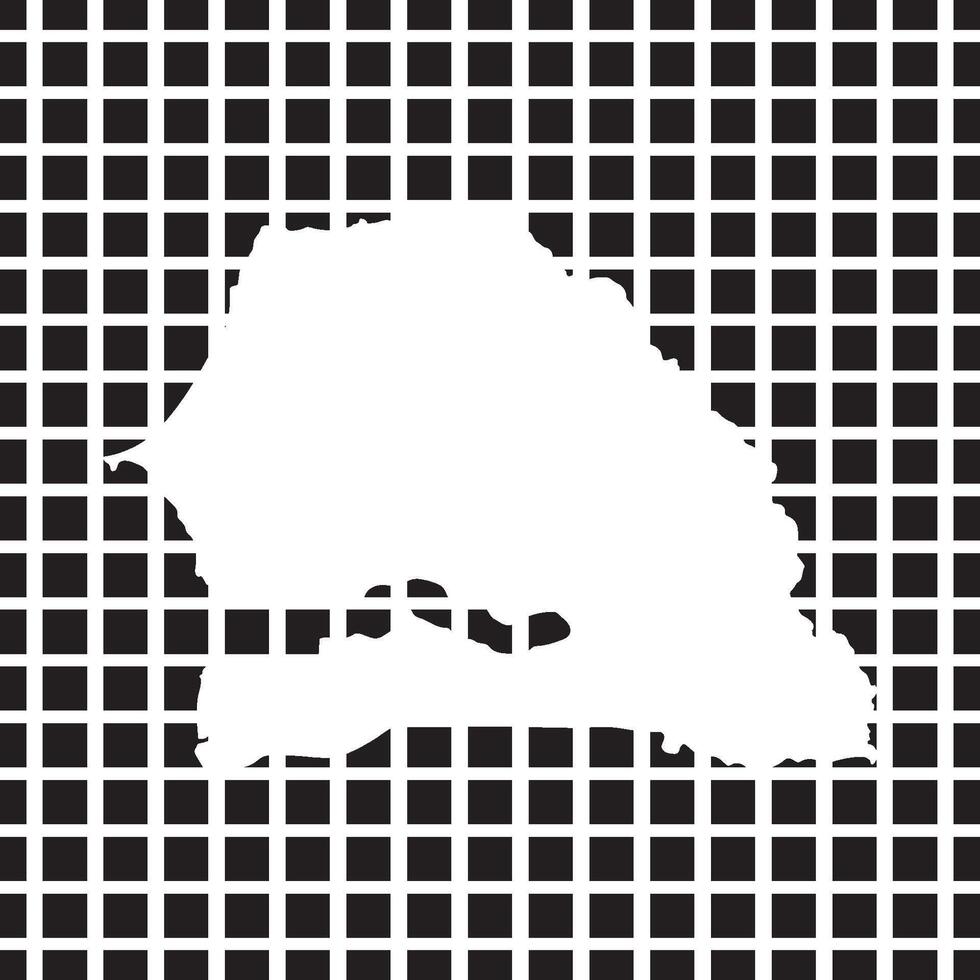 Senegal Map Icon vector