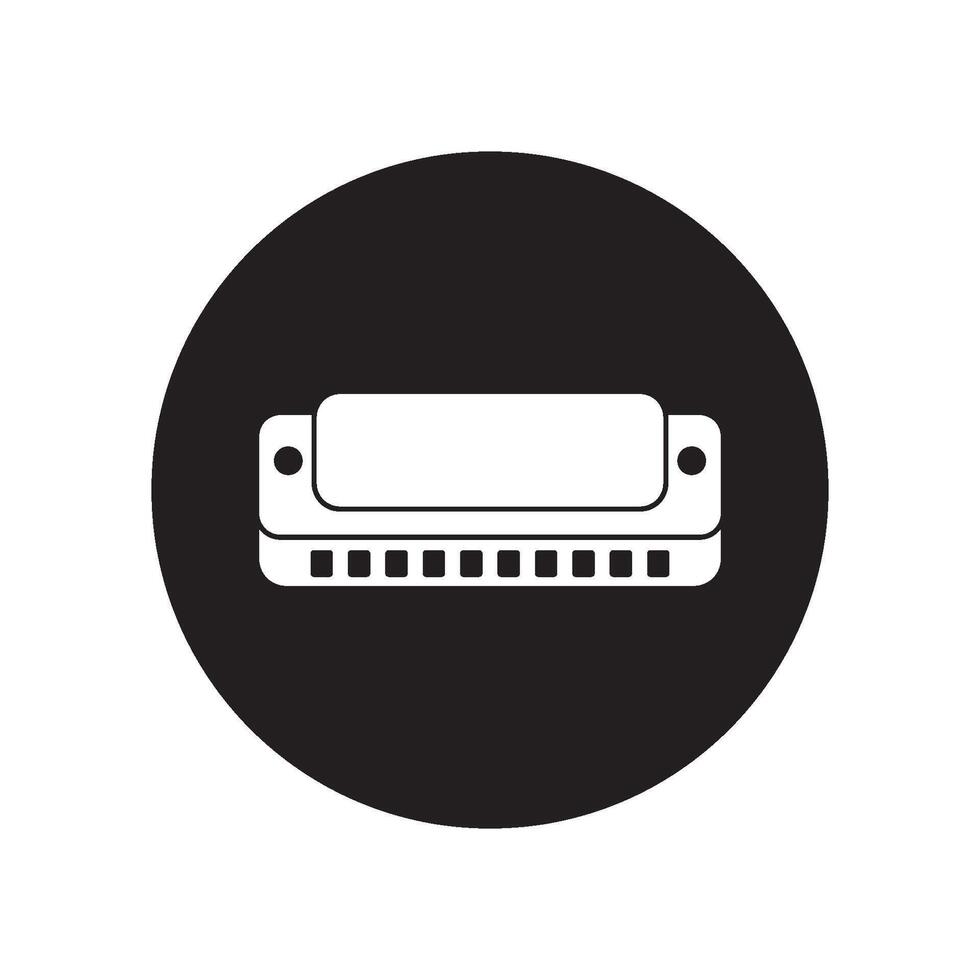 Harmonika Icon design vector