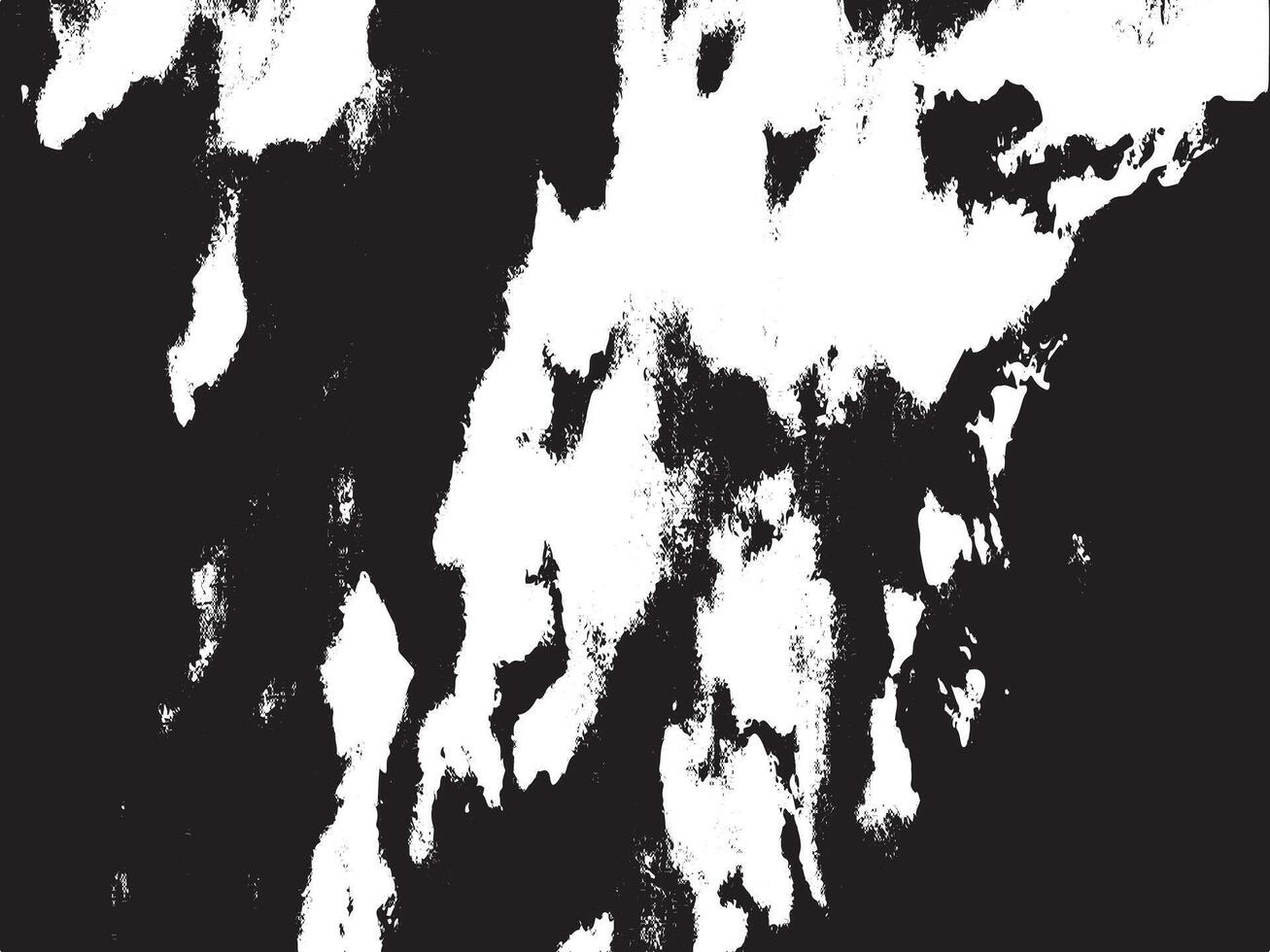 Grunge style black and white splatter texture with bold contrast ideal for prints and backgrounds vector