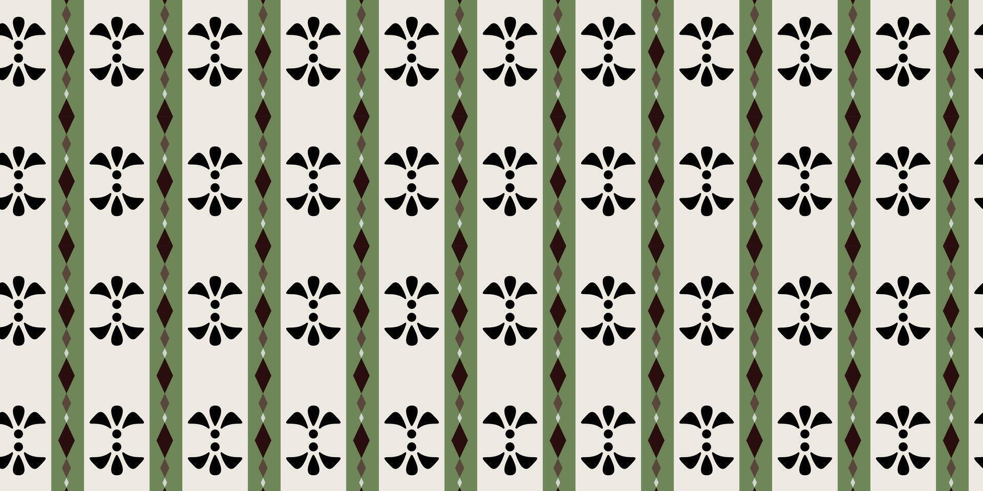 abstract geometric seamless pattern for textile, paper, fabric, and wallpaper. batik inspiration vector
