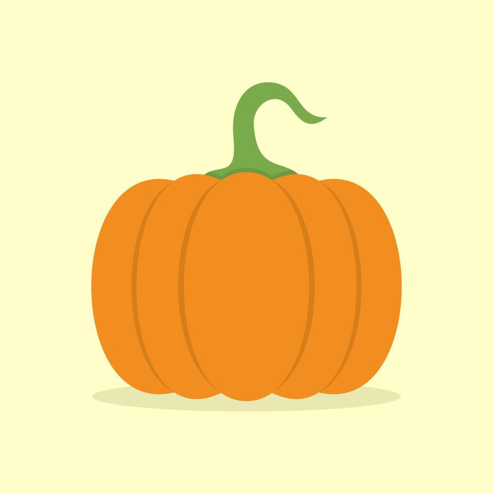 Pumpkin illustration image, pumpkin art, fall pumpkin clip art. vector