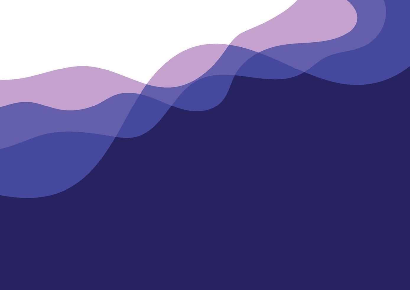 A blue wave and line on a dark blue abstract background. For cover book, web, presentation, and card. vector