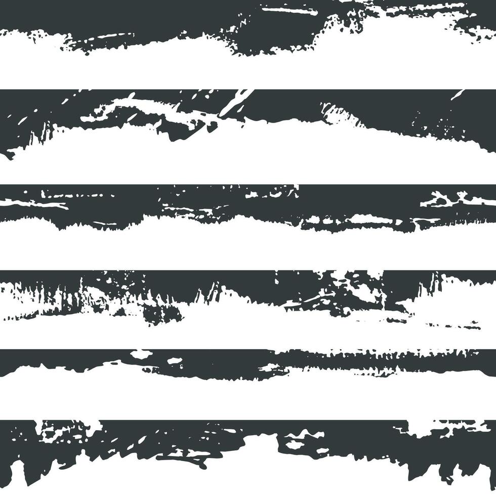 Grunge brush strokes. Paint edges, looped vertically ink borders. Black paintbrush, Hand drawn edges pattern background vector